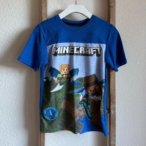 Mojang Minecraft Graphic T-Shirt boys sz: 8